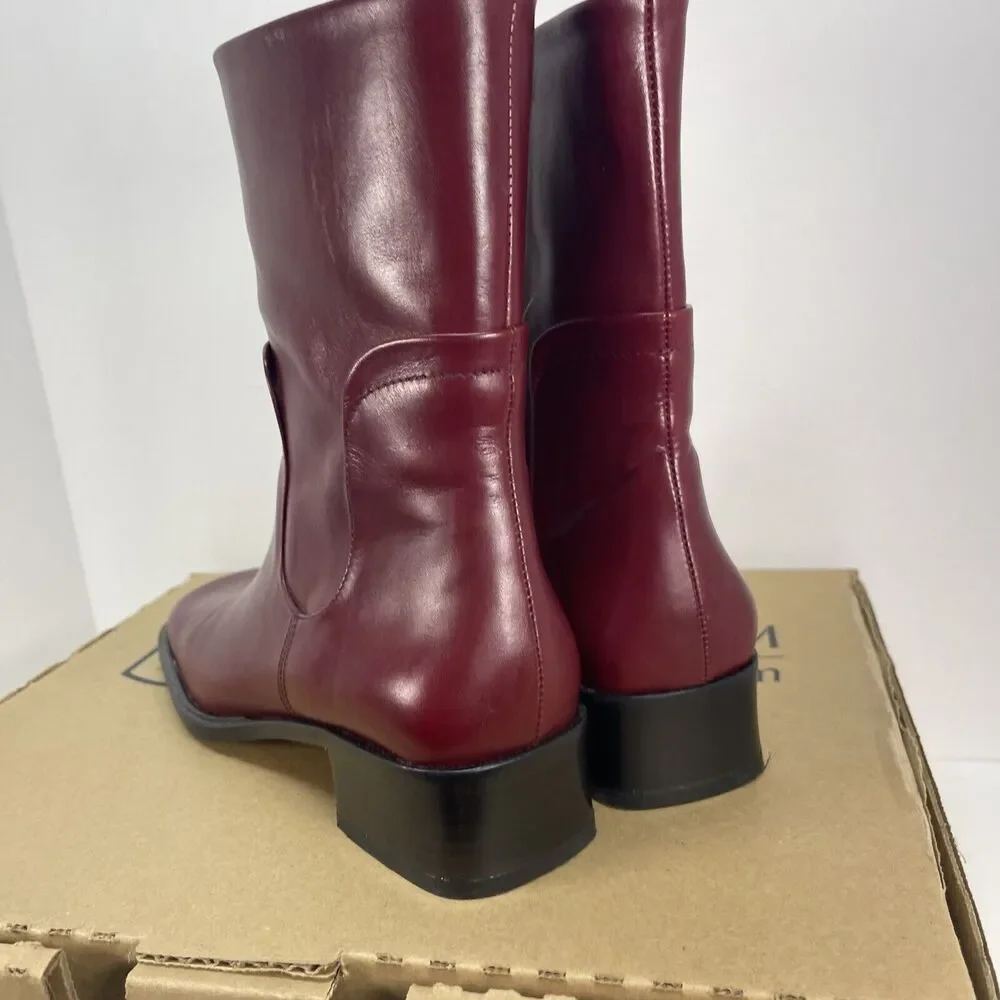 Vero Cuoio Nickels Italy Leather Boots Women’s 7.5N